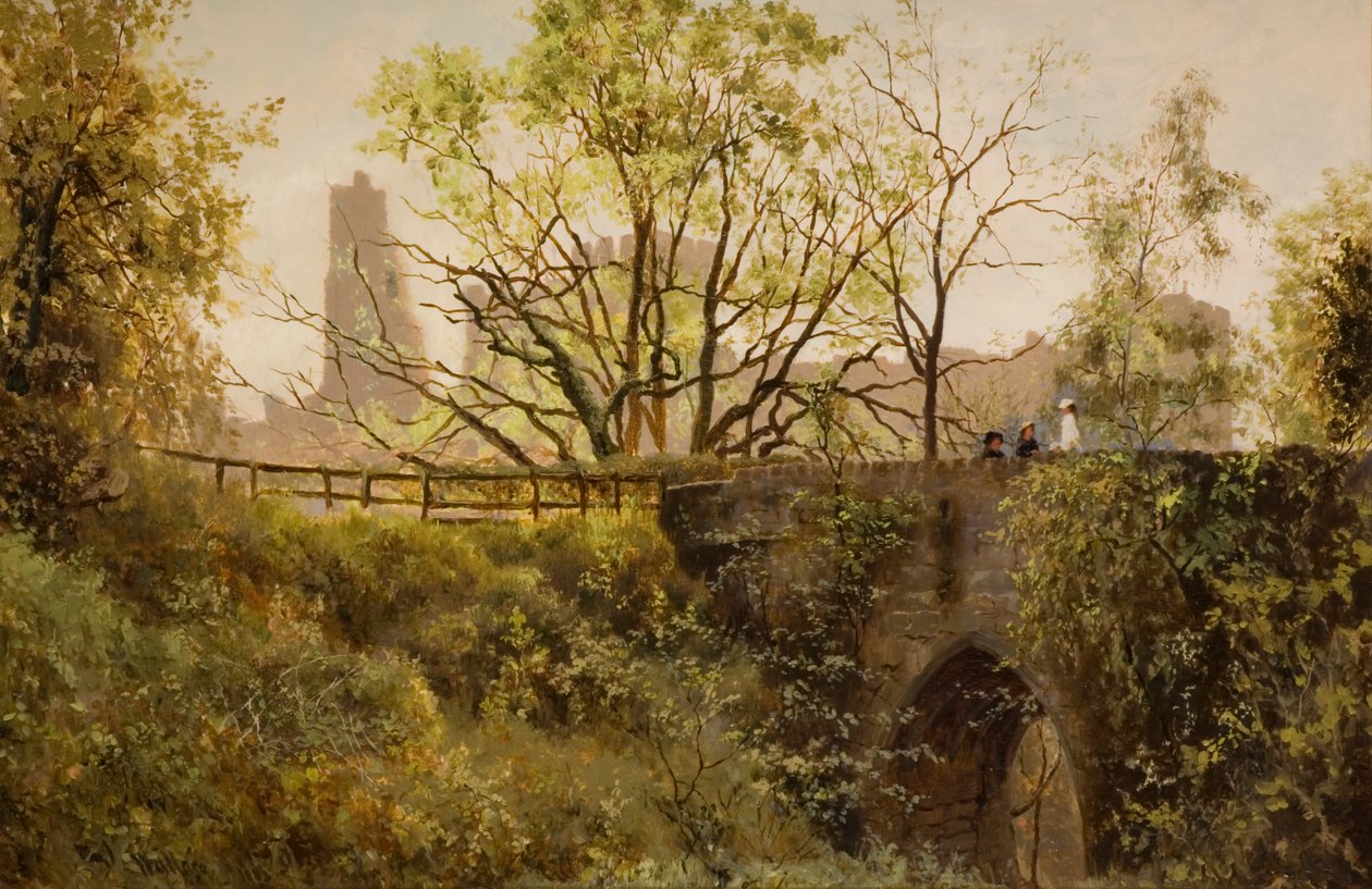 Castello di Prudhoe, Northumberland da John Wallace