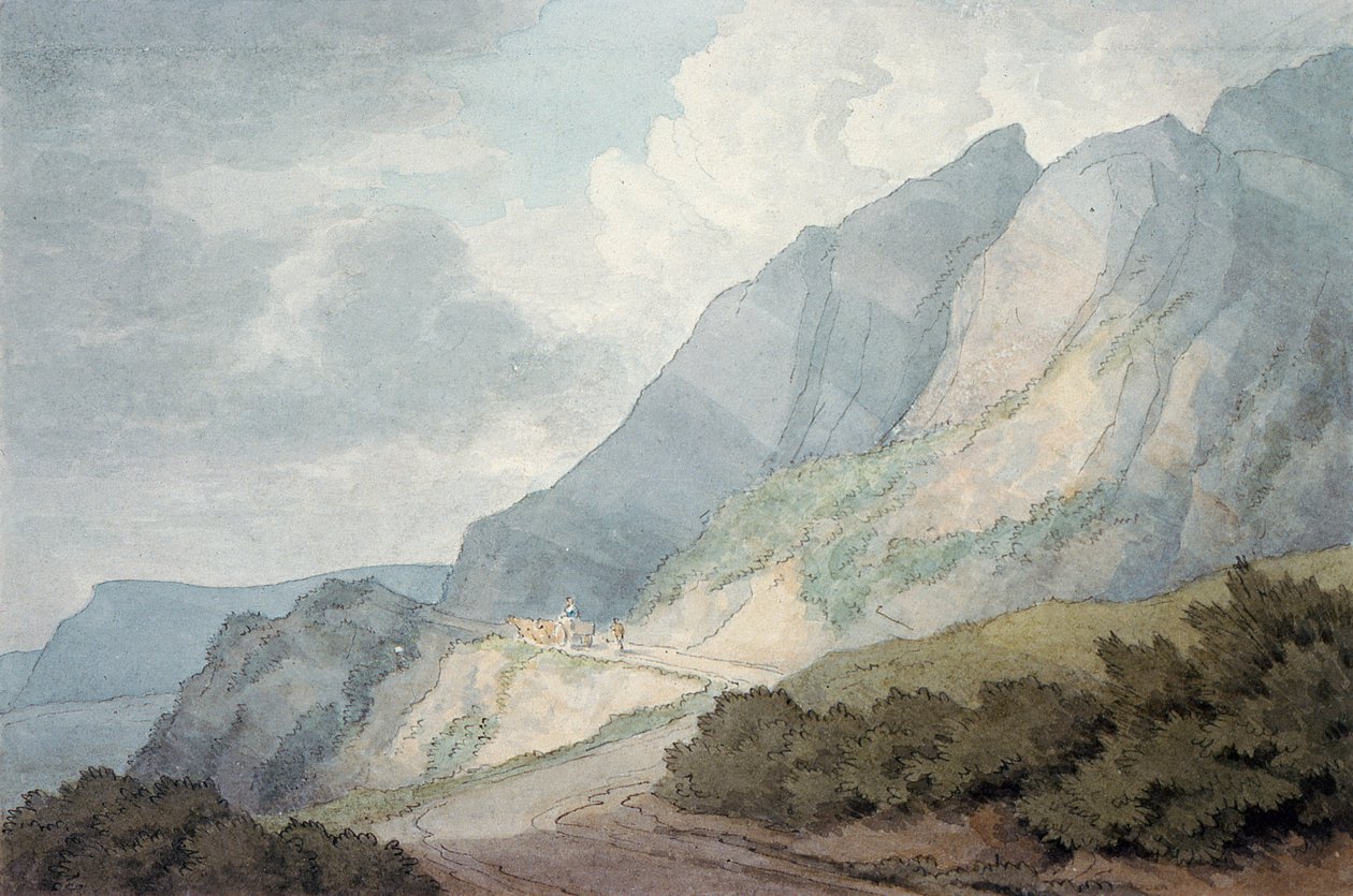 Tra Lyme Regis e Charmouth da John White Abbott