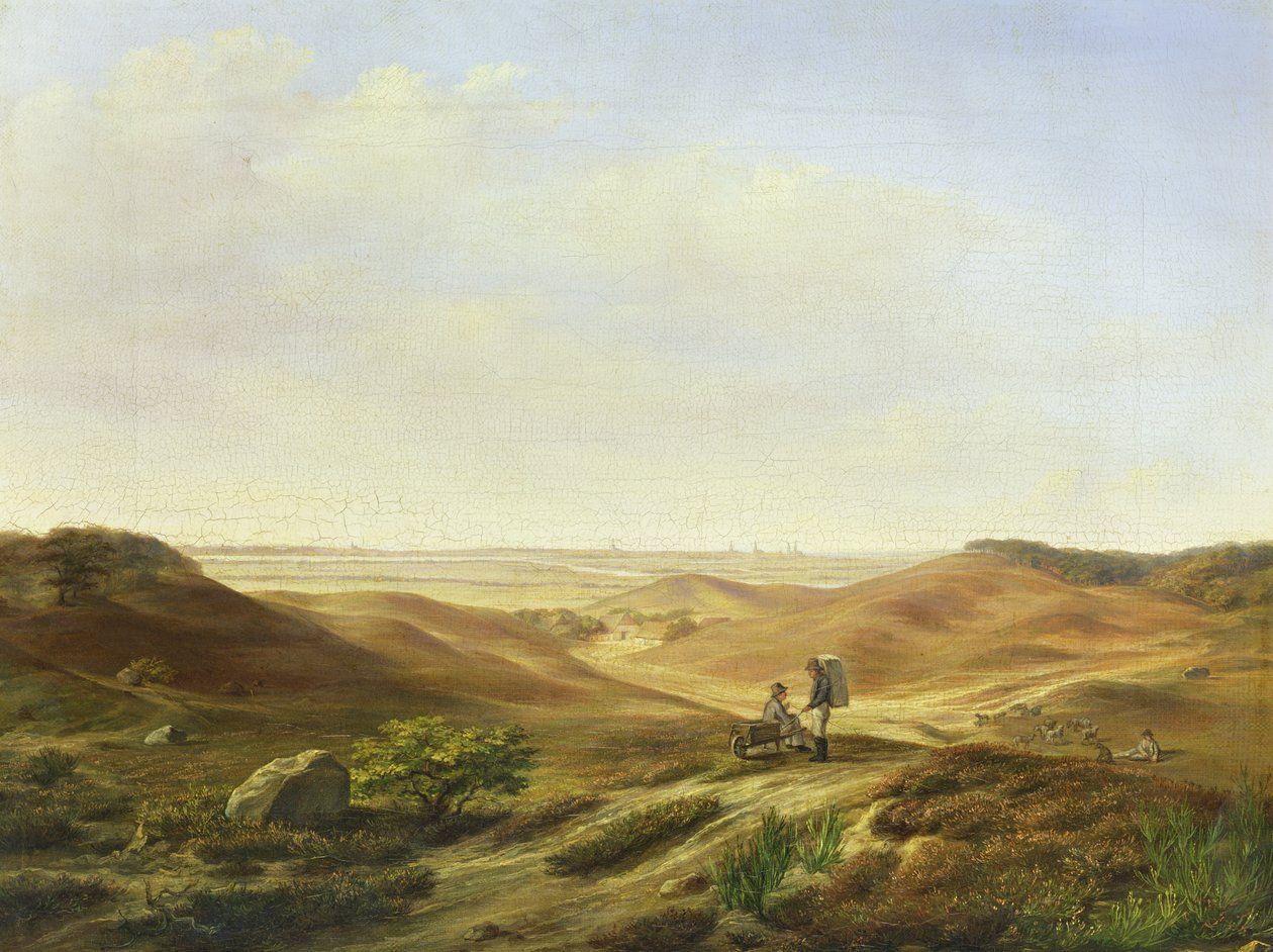 Paesaggio, 1835 da John Wilhelm David Bantelmann