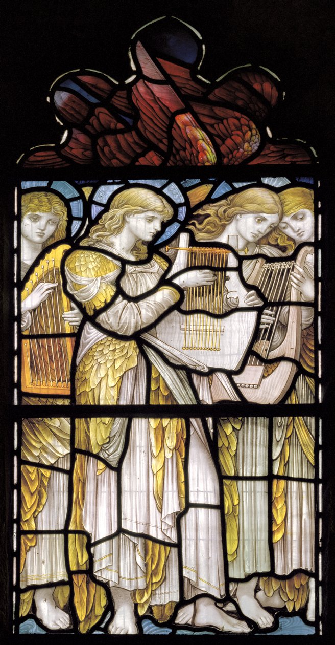 Angeli Musicali, Te Deum, Finestra Orientale da John William Brown