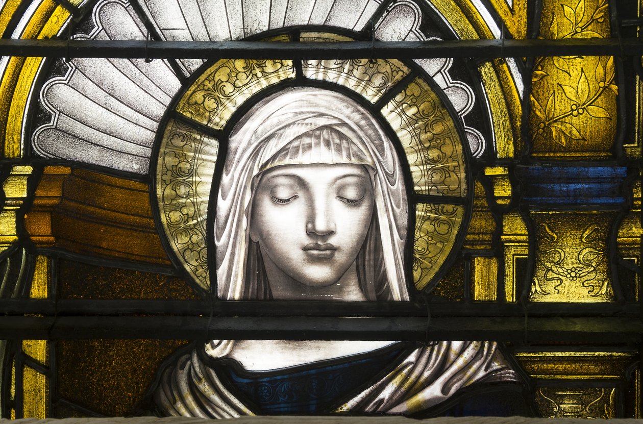 Oxford, Trinity College, Santa Caterina, 1885 da John William Brown