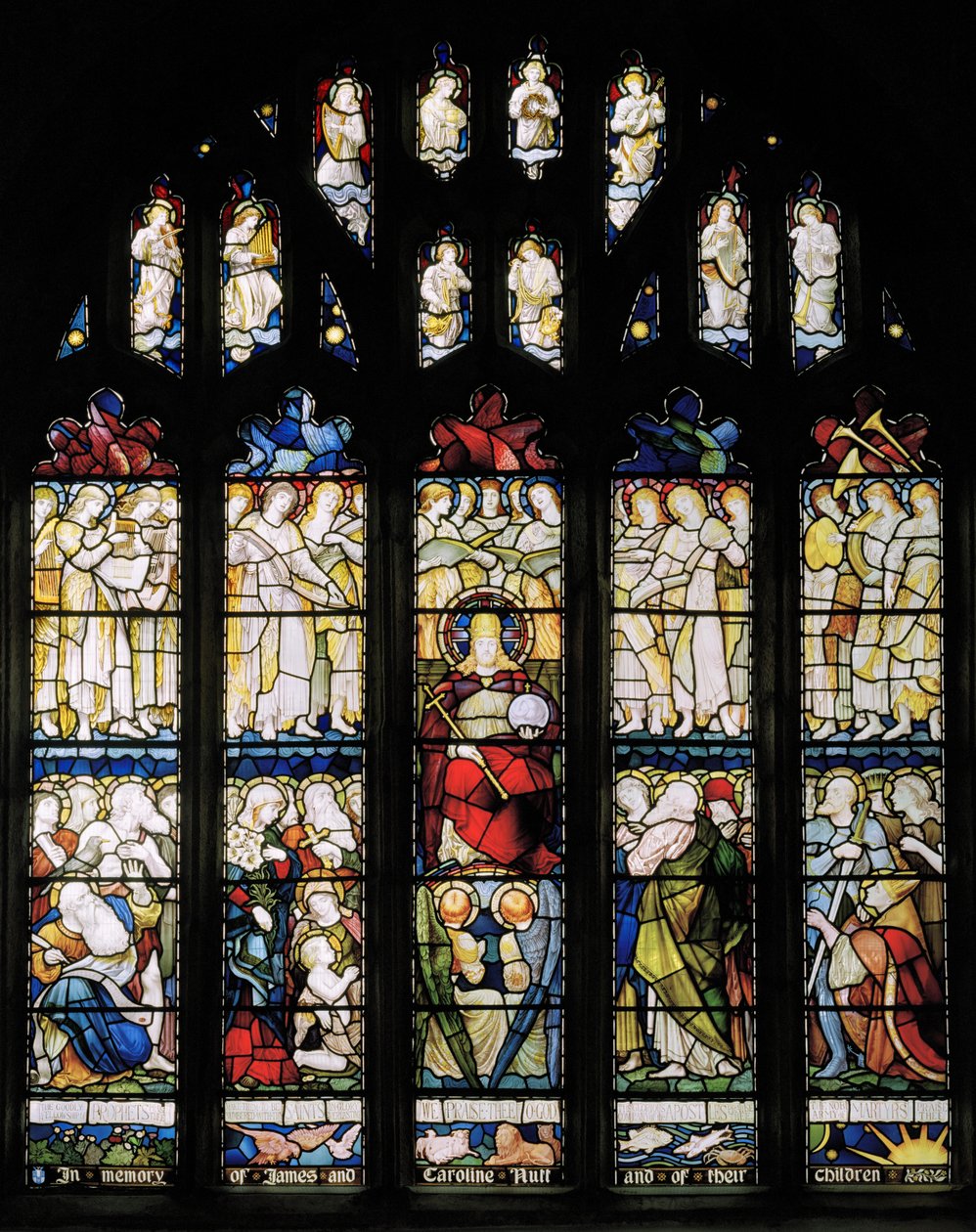 Te Deum, Finestra Orientale da John William Brown
