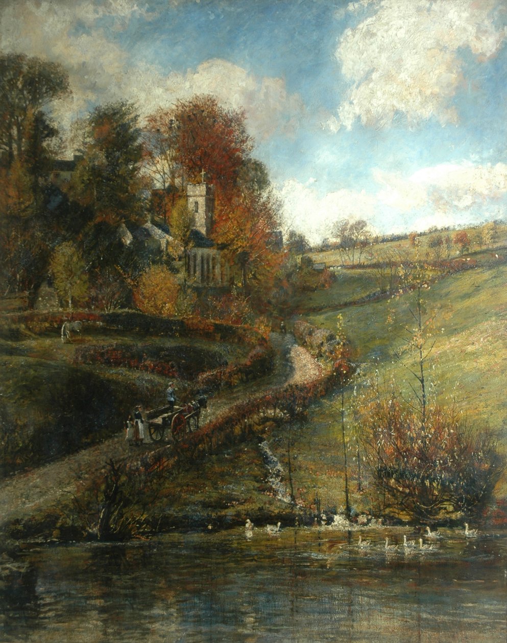 Chiesa di Lindale da John William Buxton Knight