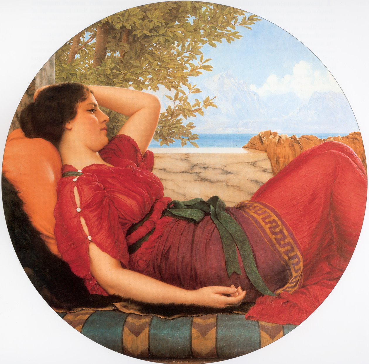 Nei regni della fantasia da John William Godward