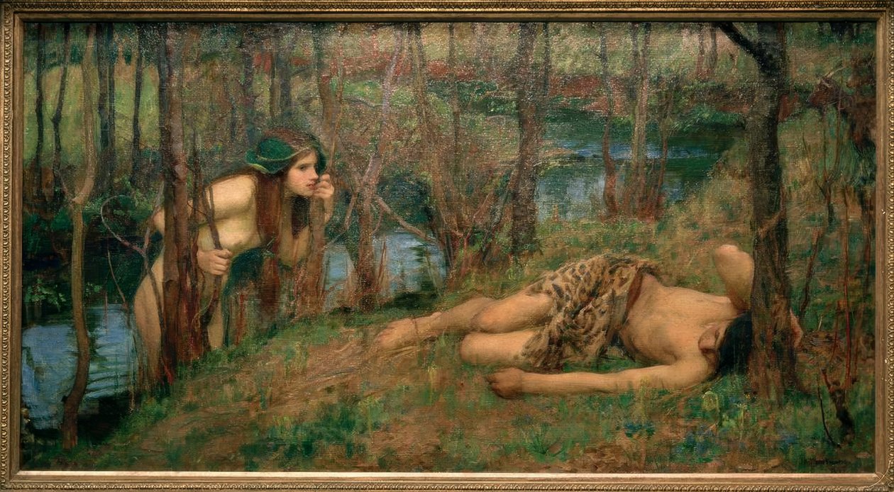 Una Naiade da John William Waterhouse