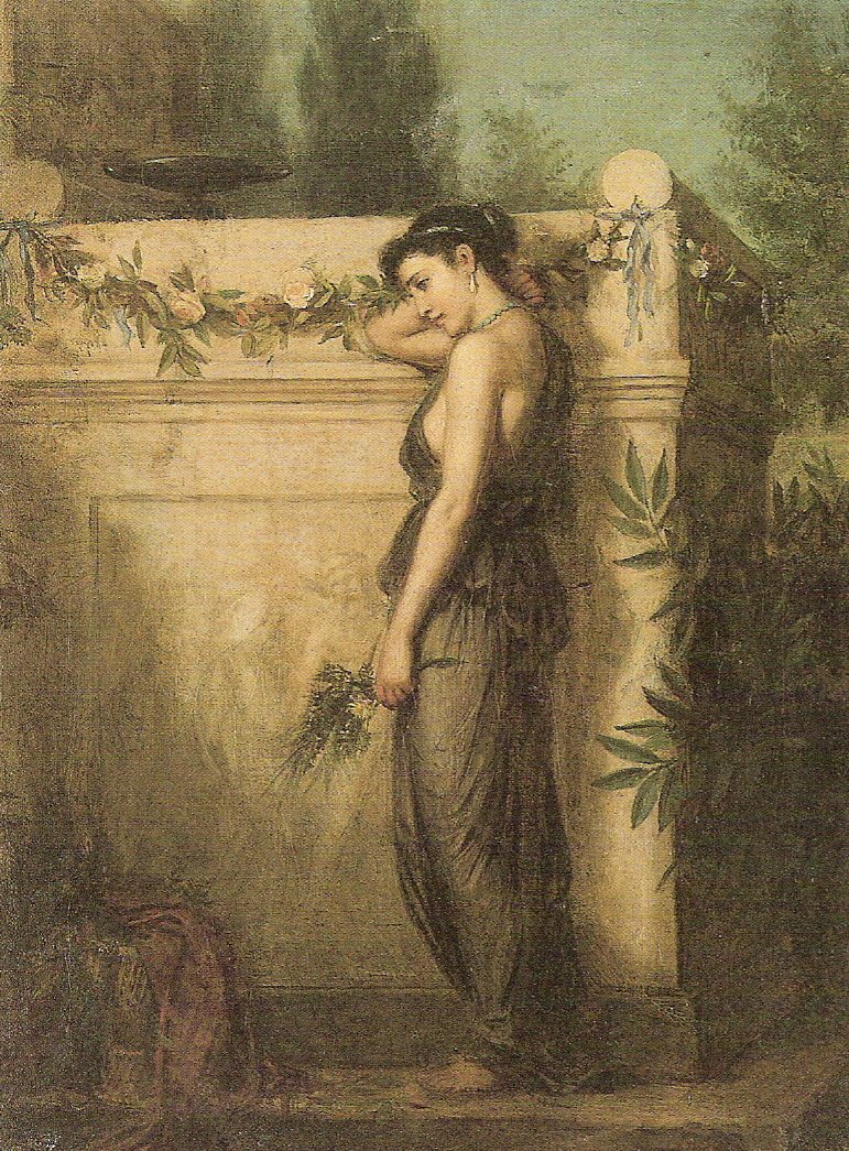 Andato, ma non dimenticato da John William Waterhouse