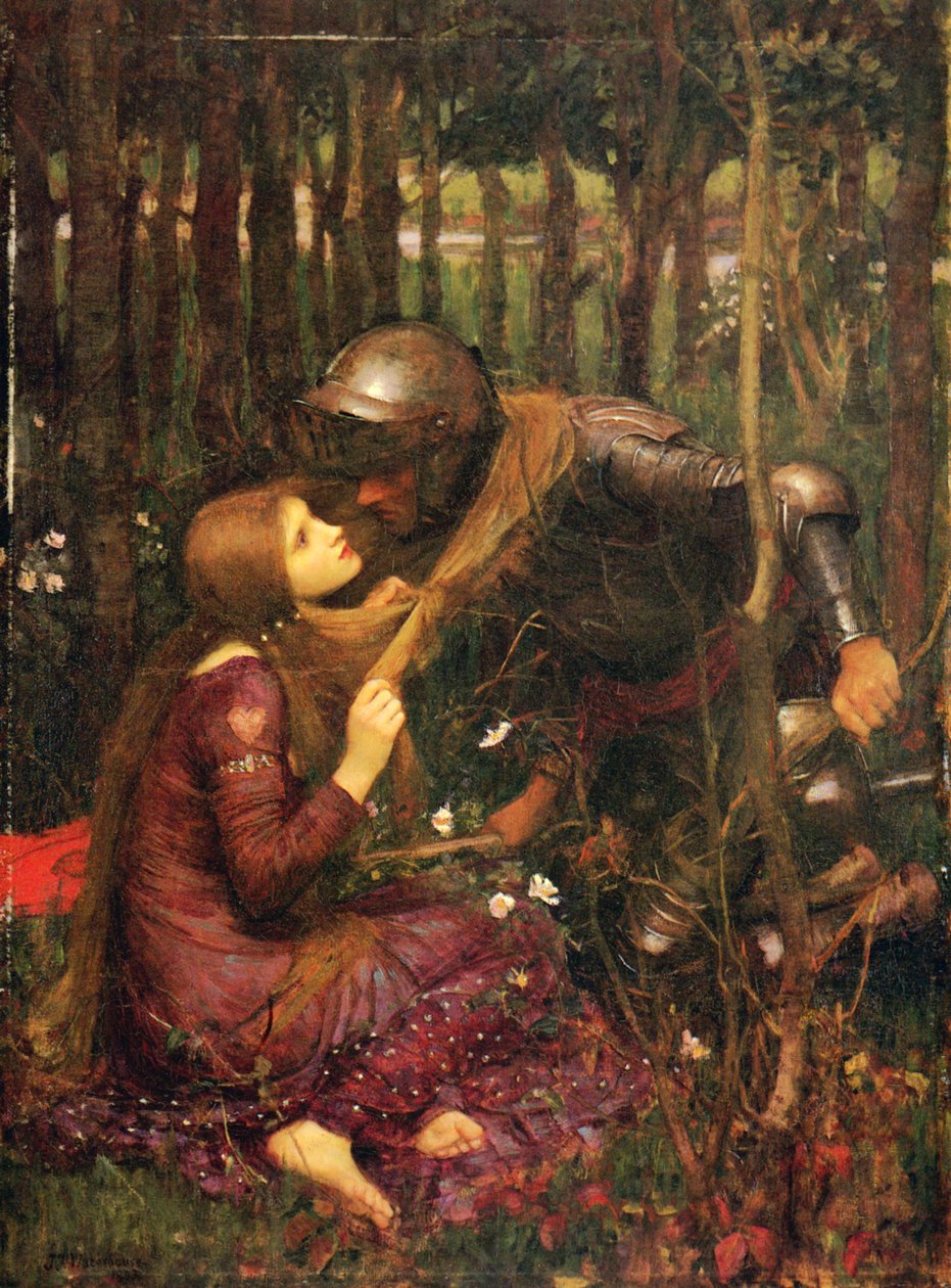 La Belle Dame sans Merci da John William Waterhouse