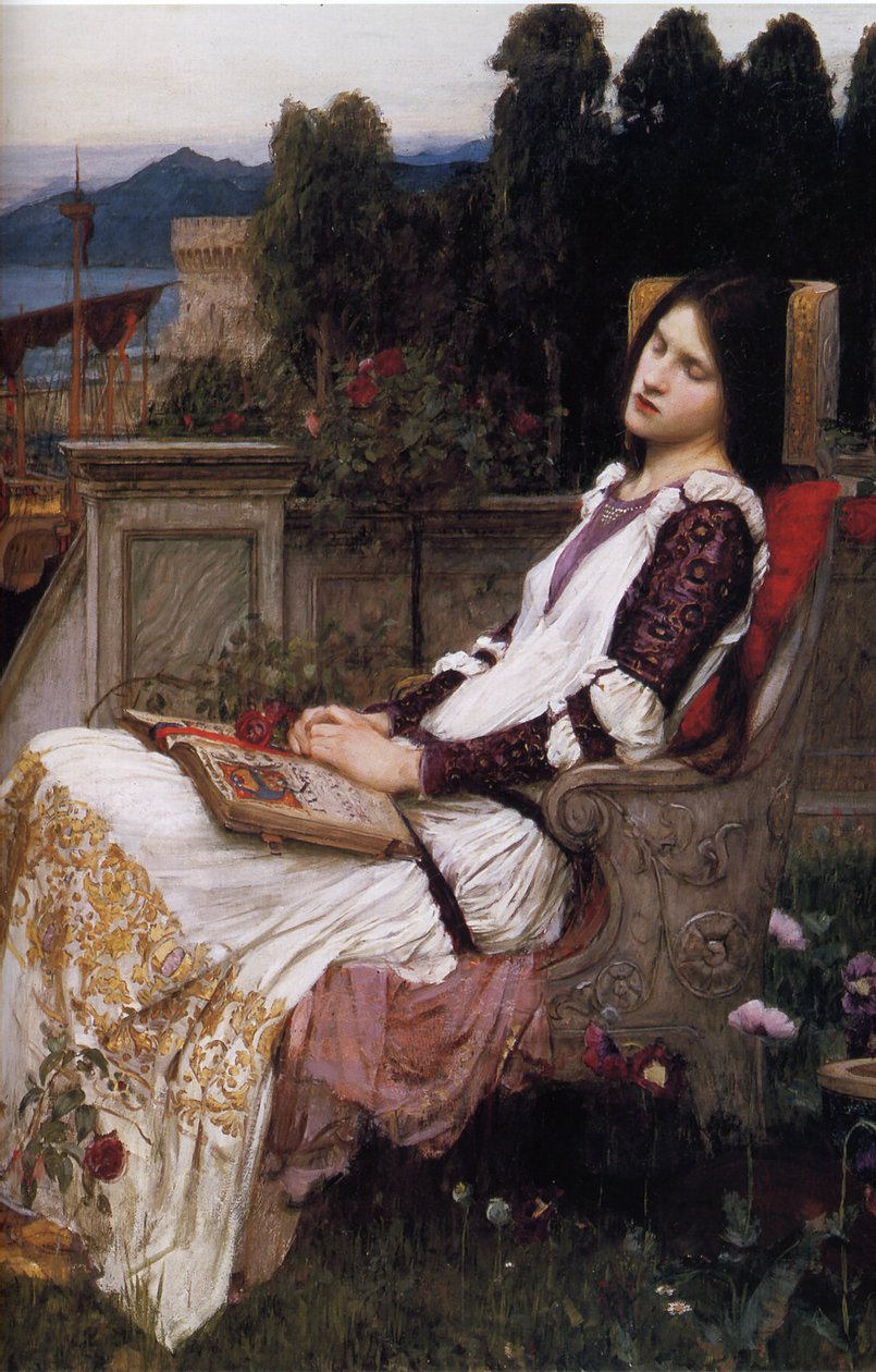 Santa Cecilia da John William Waterhouse