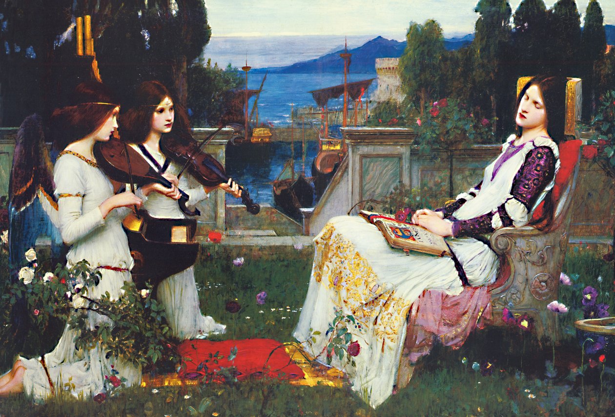 Santa Cecilia da John William Waterhouse