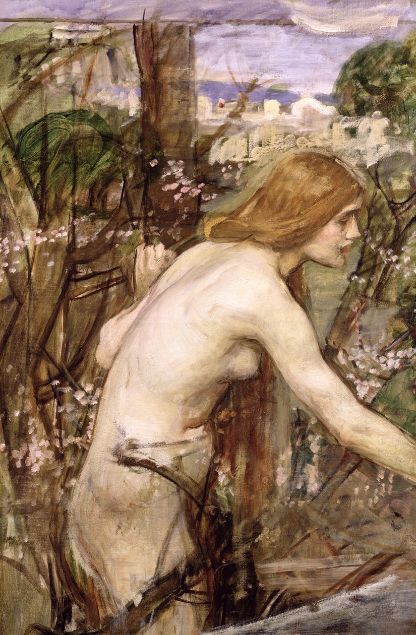 La raccoglitrice di fiori da John William Waterhouse