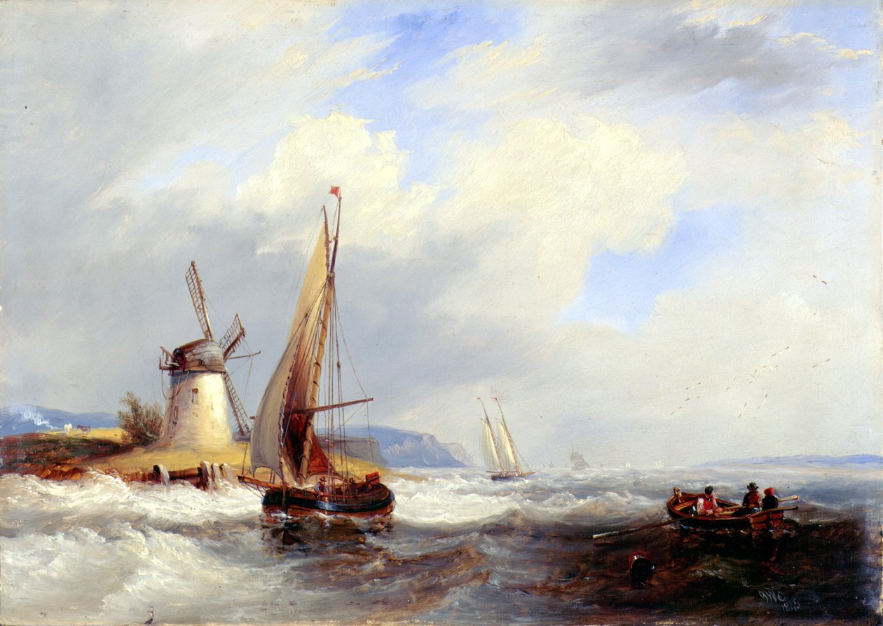Scena costiera da John Wilson Carmichael