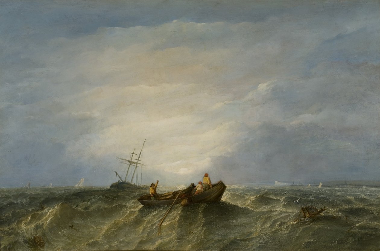 Al largo di Redcar da John Wilson Carmichael