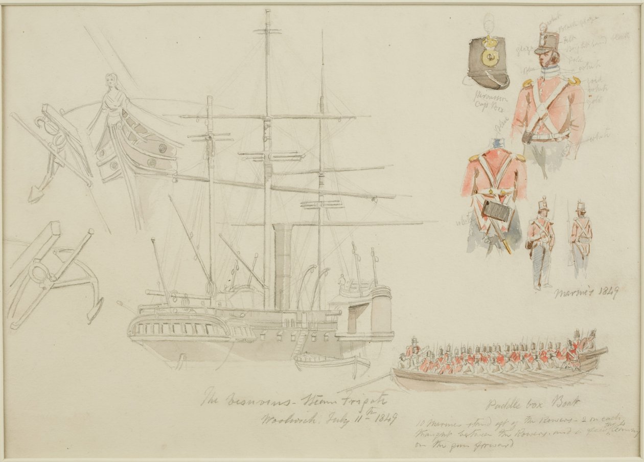 Studi a Woolwich da John Wilson Carmichael