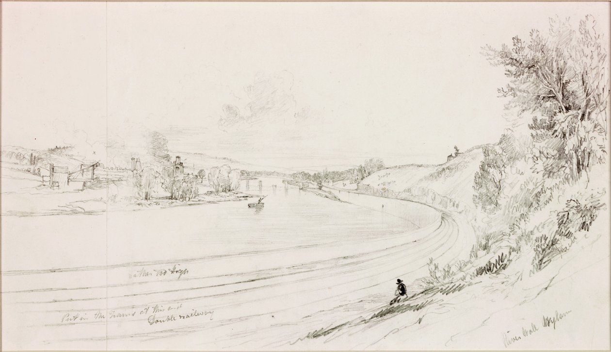 Il muro del fiume, Wylam Scars da John Wilson Carmichael