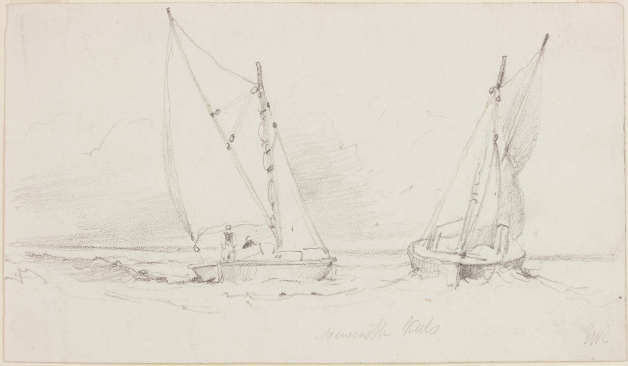 Due chiatte di Newcastle da John Wilson Carmichael