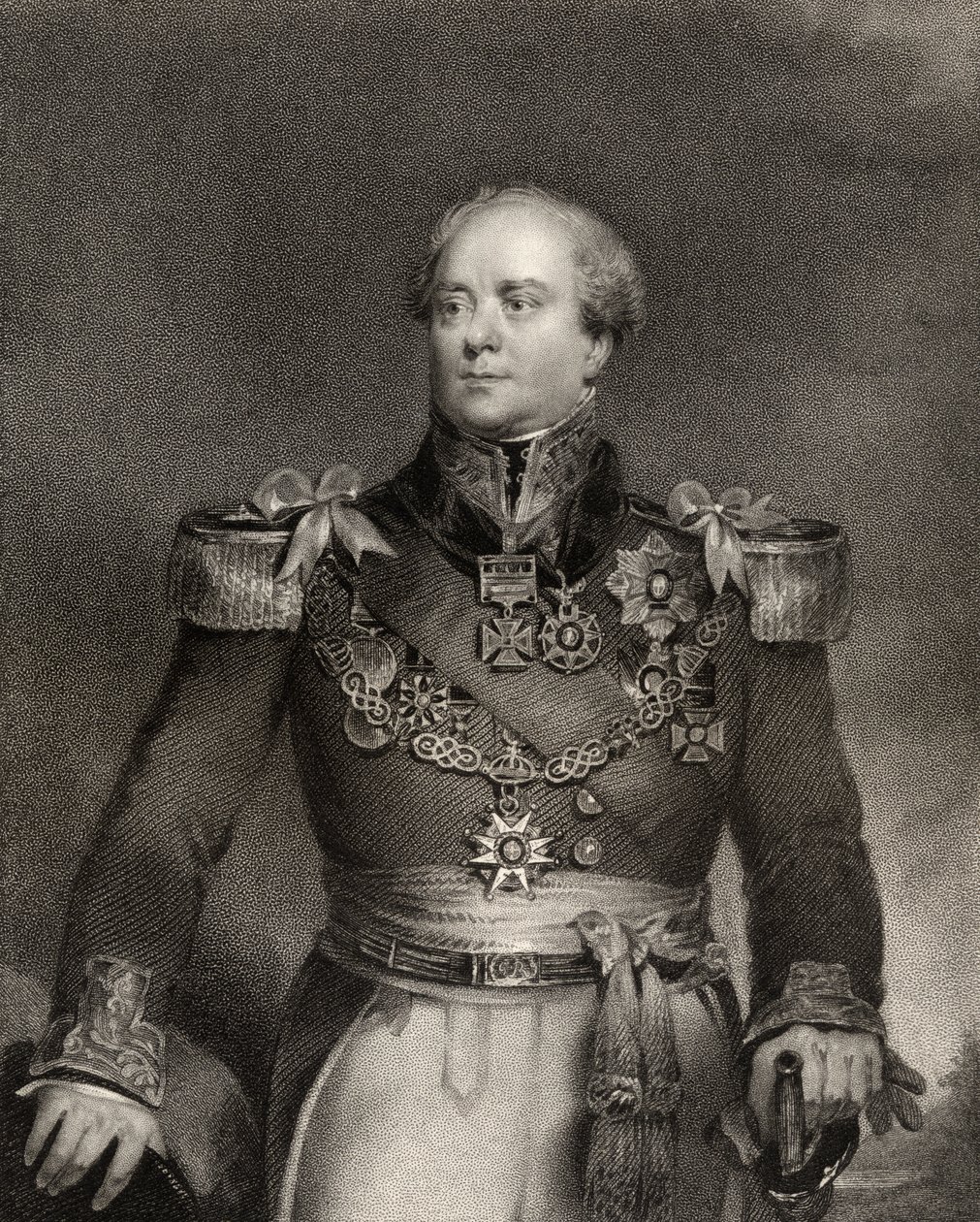 Sir Archibald Campbell, 1° Barone, inciso da John Cochran, da 