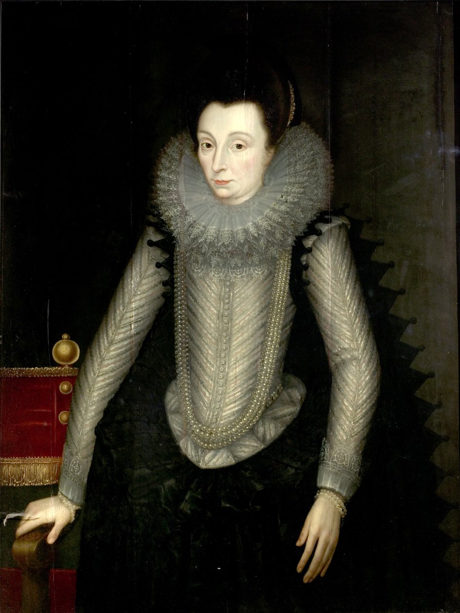 Ritratto di una signora chiamata contessa di Nottingham, 1600-05 da John de, the Younger Critz