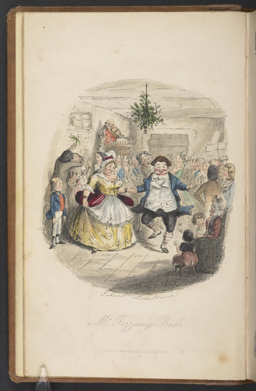 Il ballo di Mr Fezziwigg, dalla Prima Edizione di 