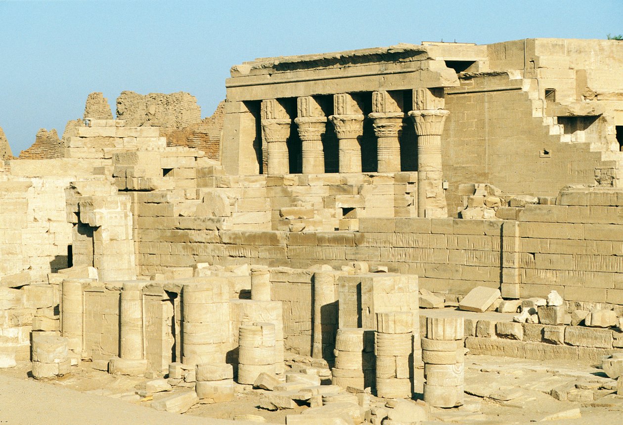 Egitto, Dandarah (Dendera), Tempio di Hathor da Walter Charles Mills