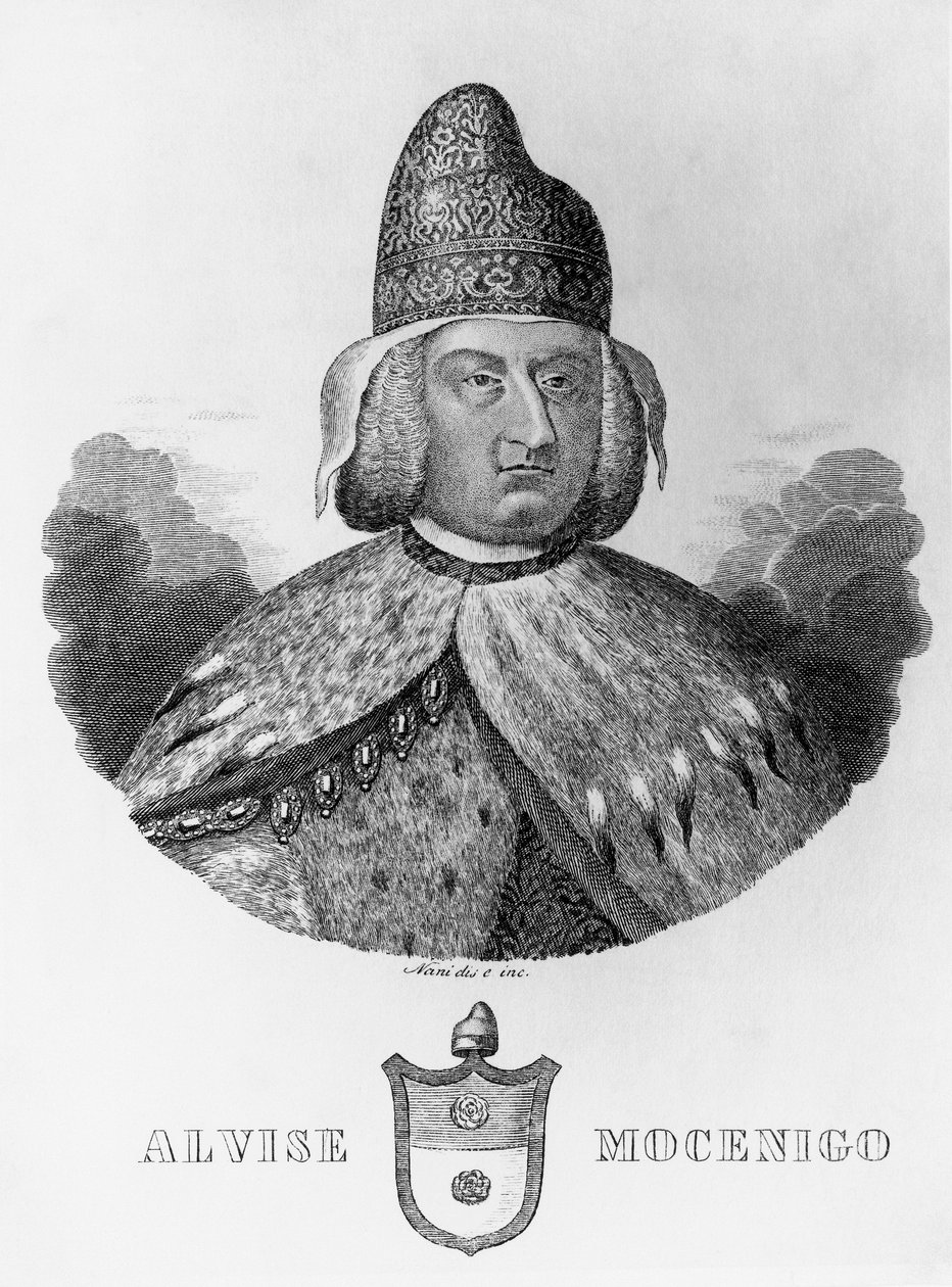 Ritratto di Alvise IV Giovanni Mocenigo (1701-1778) da Walter Charles Mills