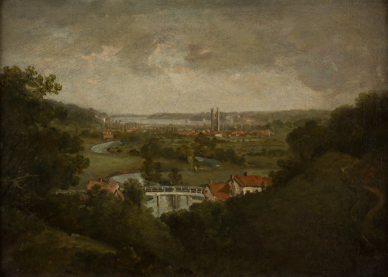 Valle di Dedham da John (circle of) Constable