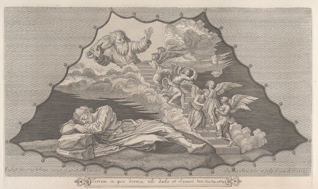 Giacobbe e la scala celeste da John Alexander