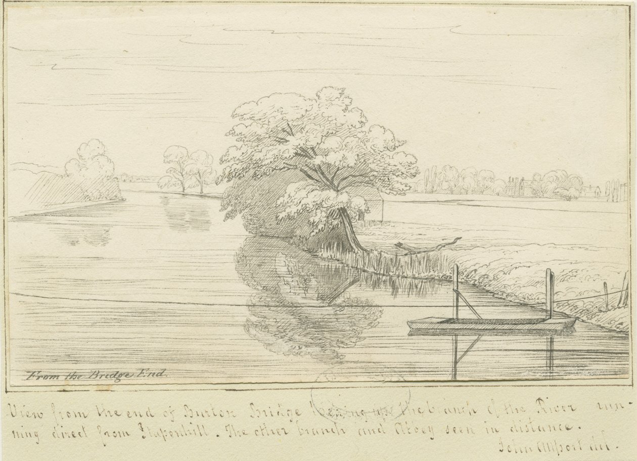 Burton-upon-Trent - Fiume Trent da John Allport