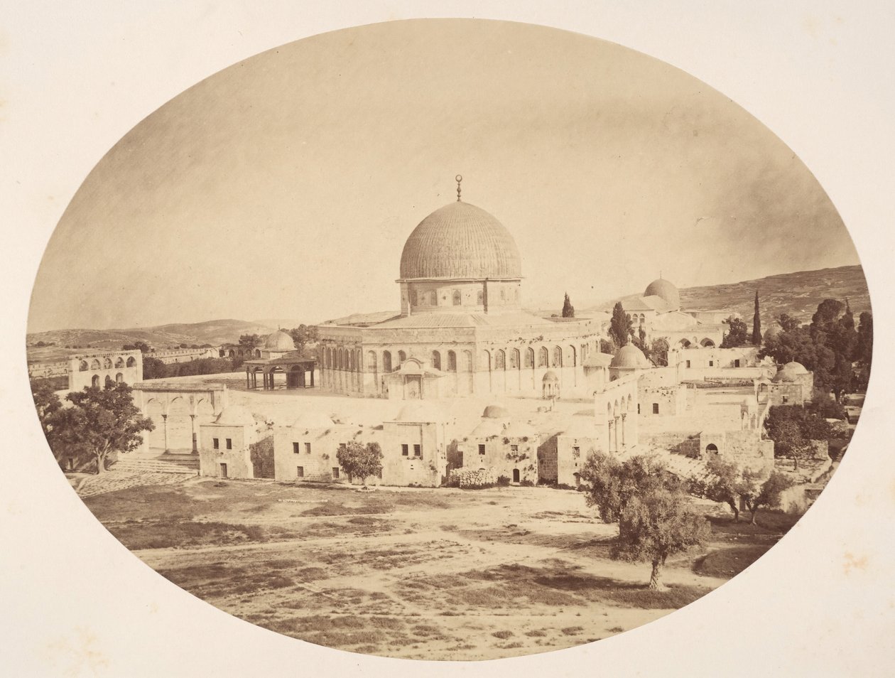 Gerusalemme, Sito del Tempio sul Monte Moriah da John Anthony