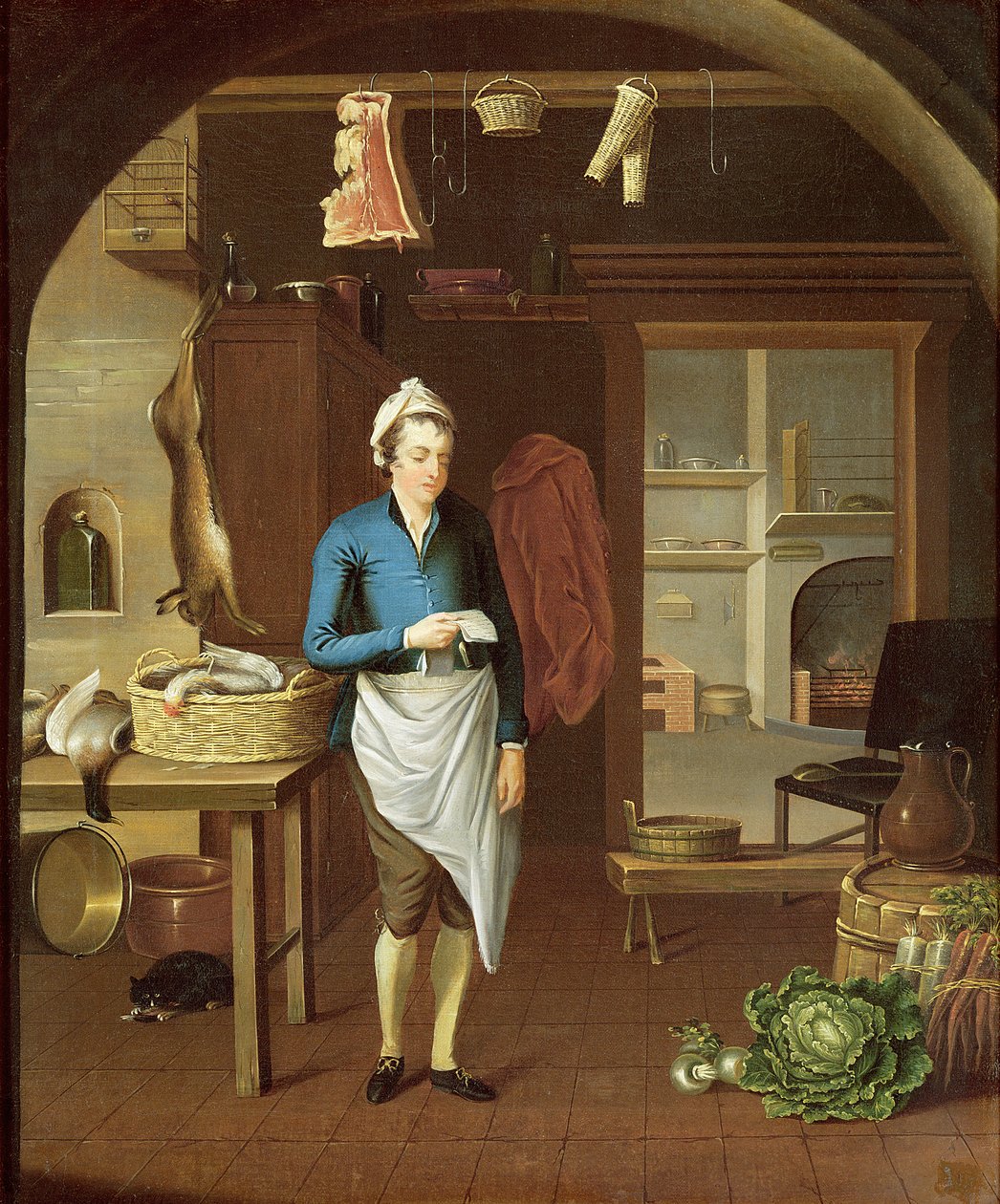 Scena di cucina, 1771 da John Atkinson