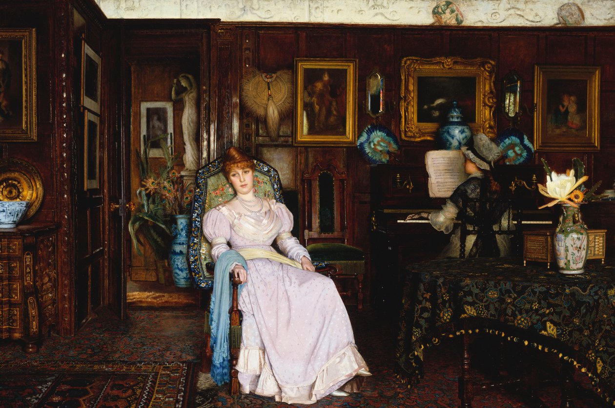 Dulce Domum da John Atkinson Grimshaw