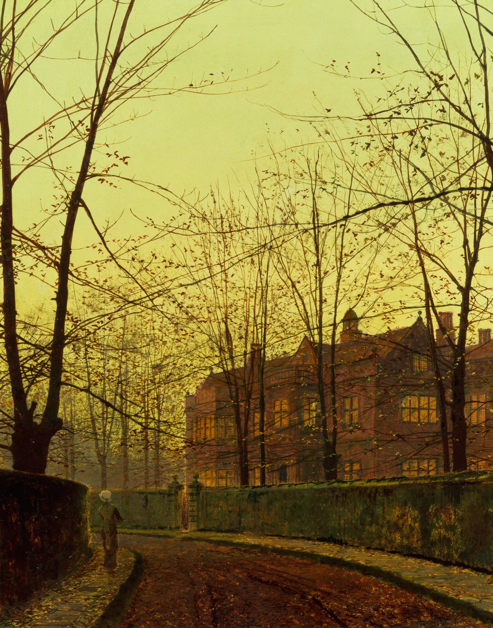 Autunno dorato da John Atkinson Grimshaw