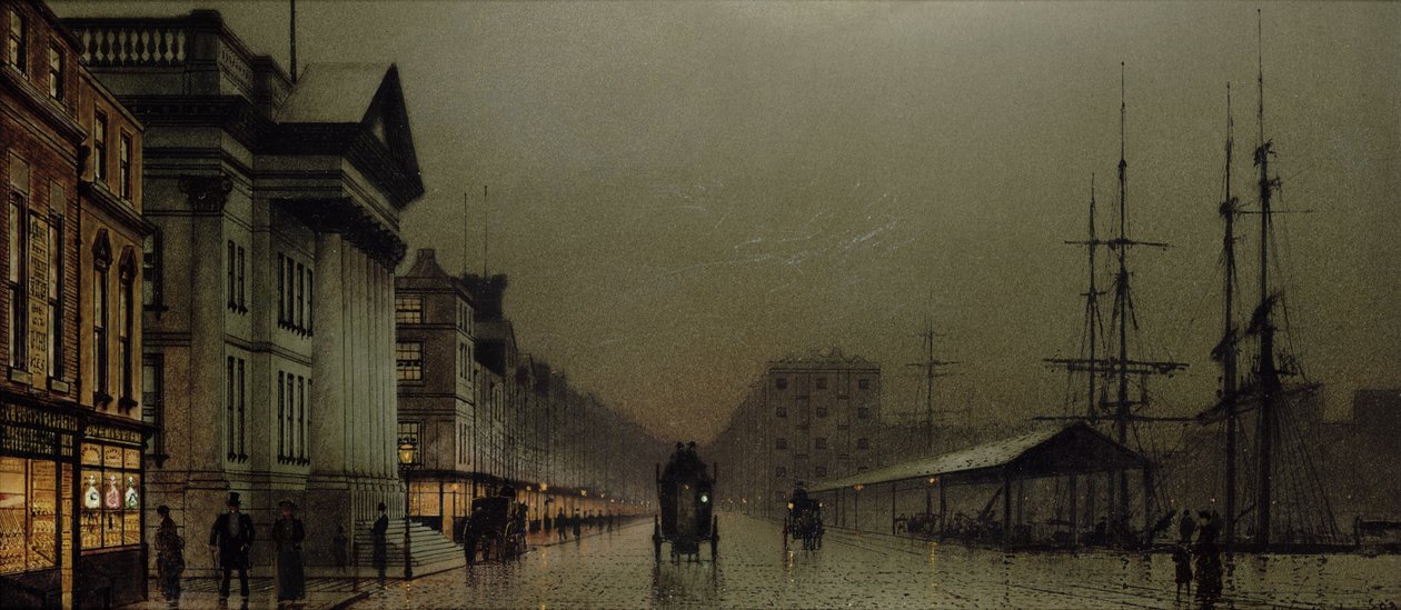 Liverpool da John Atkinson Grimshaw
