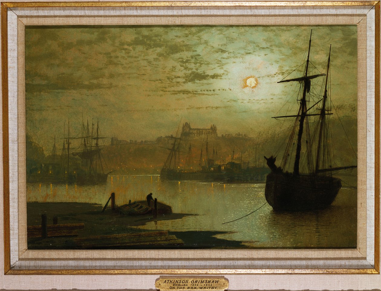 Sul fiume Esk, Whitby da John Atkinson Grimshaw