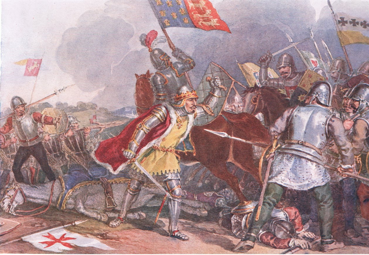 Riccardo III a Bosworth da John Atkinson Grimshaw