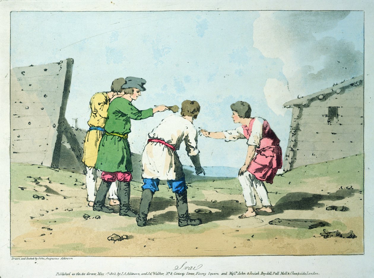 Svai Game, 1803 da John Augustus Atkinson