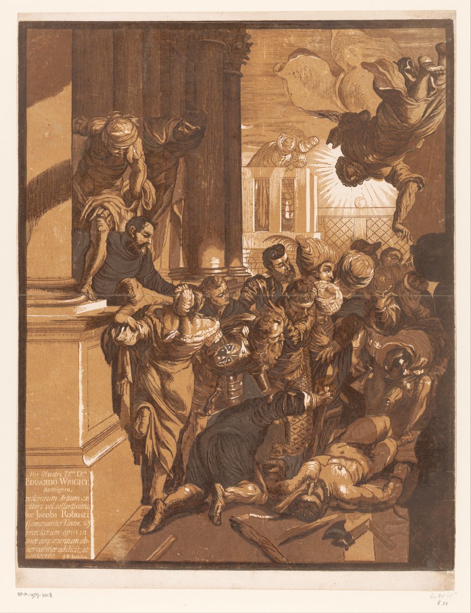Marco salva uno schiavo dalla sua tortura da John Baptist Jackson