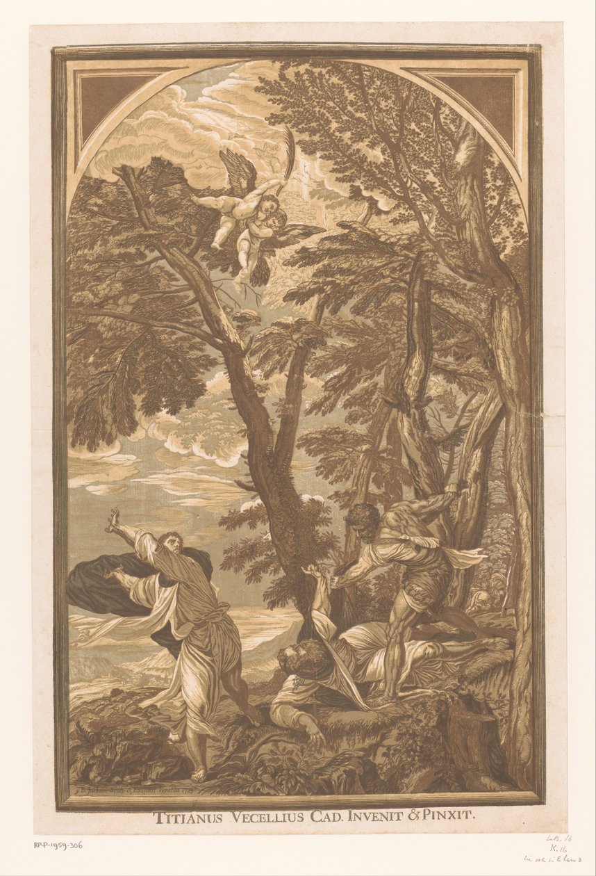 Martirio di Pietro da John Baptist Jackson
