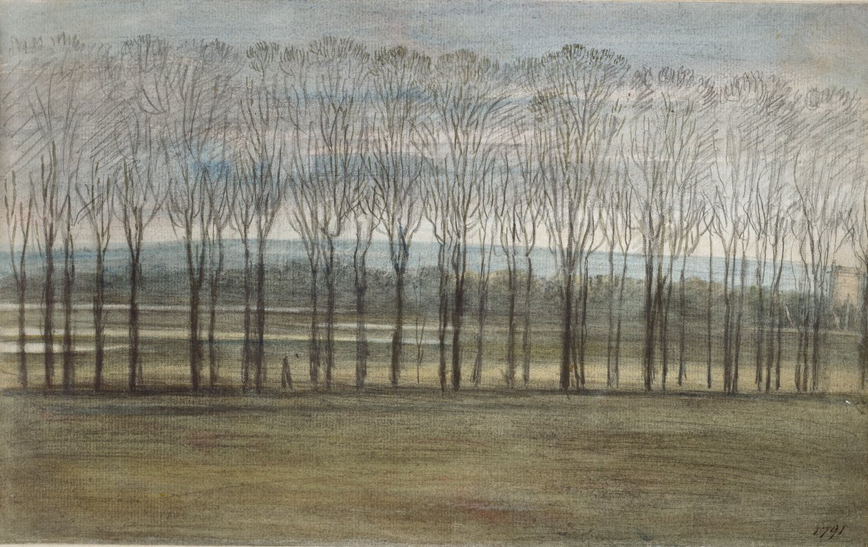 Vista dal Merton College da John Baptist Malchair
