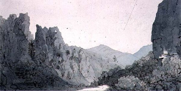 Dovedale, Derbyshire da John Bavistock Knight