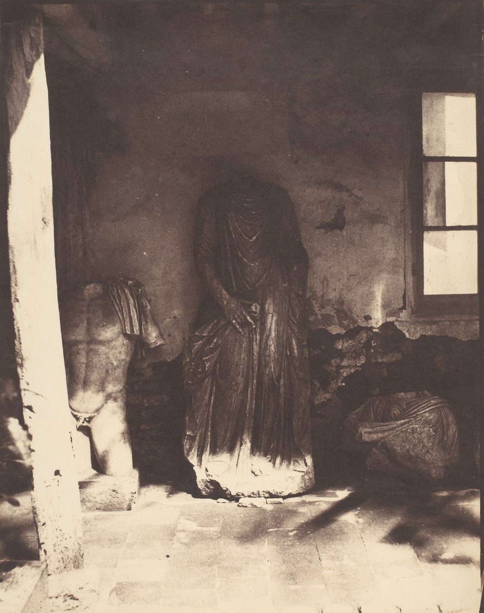 Antichità nel Museo di Cherchell, Algeria, 1853-54 da John Beasley Greene