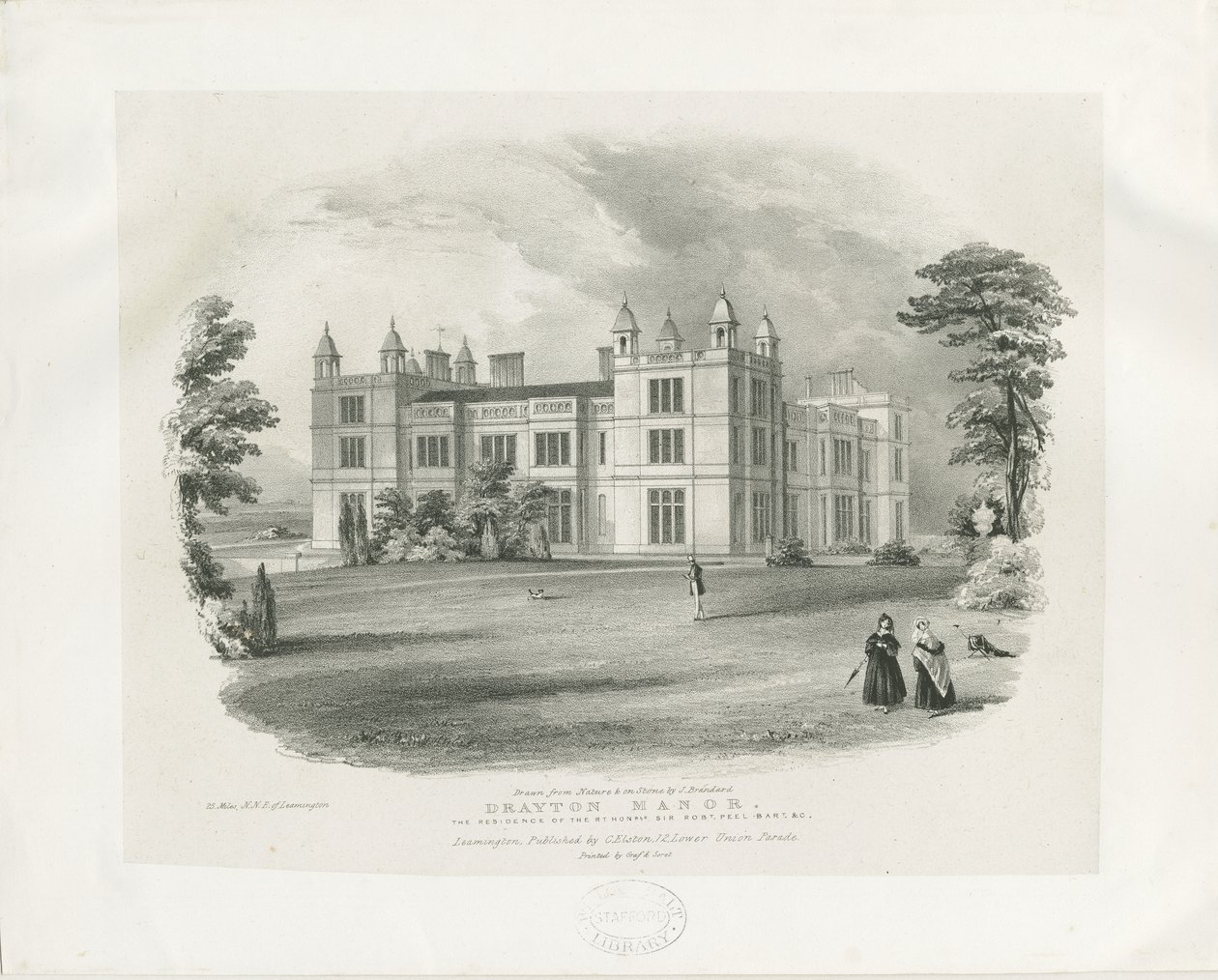 Drayton Bassett - "Drayton Manor" da John Brandard