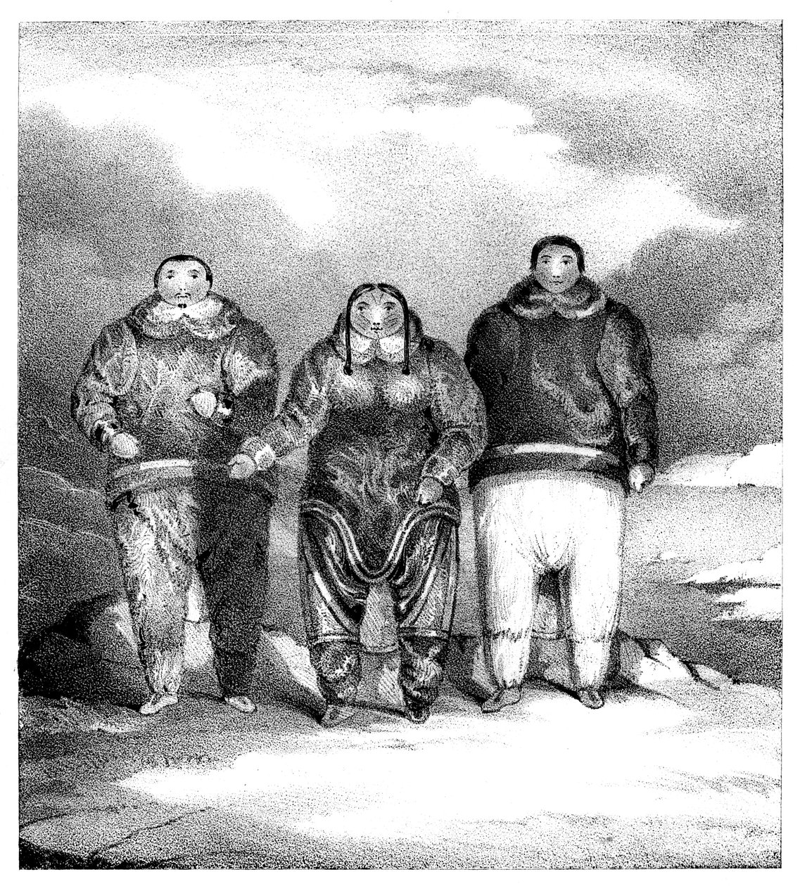 Poyettak, Kakikagiu, Aknalua, inizio XIX secolo da John Brandard