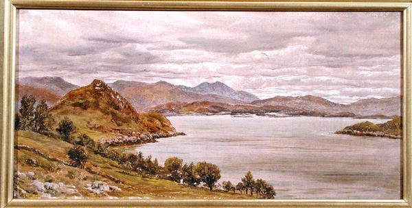 Guardando fuori da Loch Corrie, 27 agosto 1885 da John Brett
