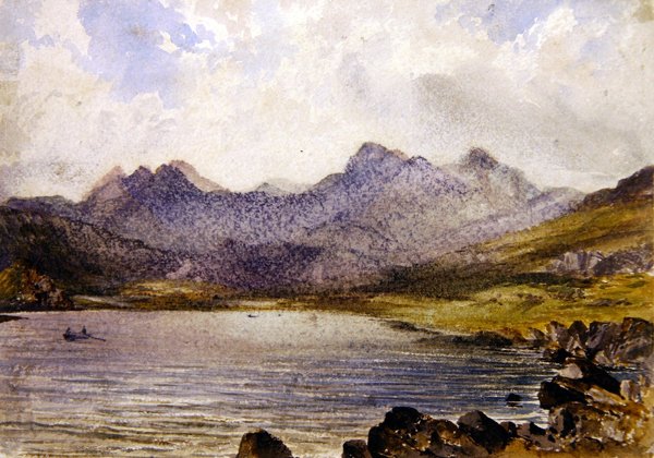 Vicino a Llyn Crafrant, Galles da John Brett