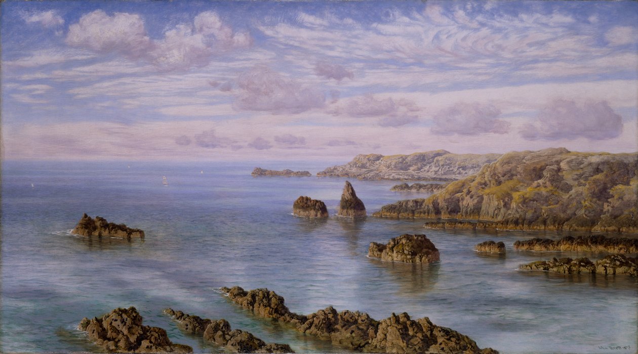 Costa meridionale di Guernsey da John Brett
