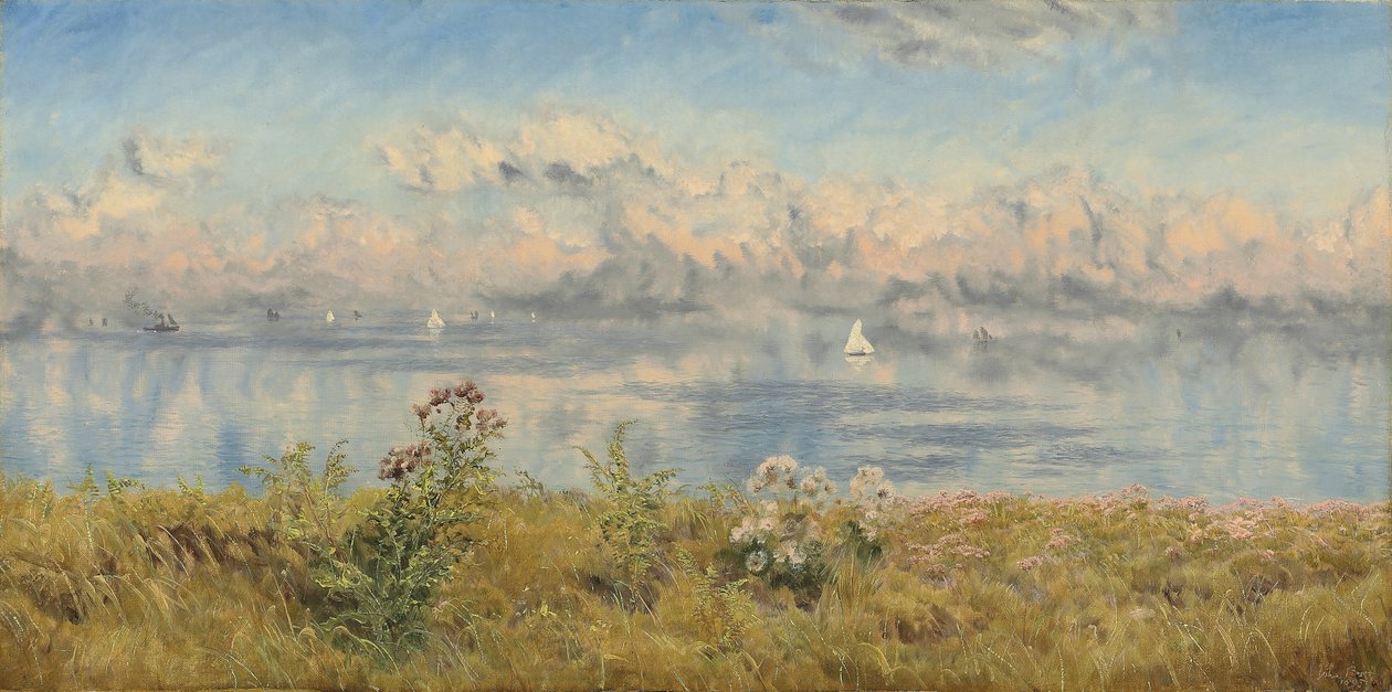 La vista dalle mie scogliere native da John Brett
