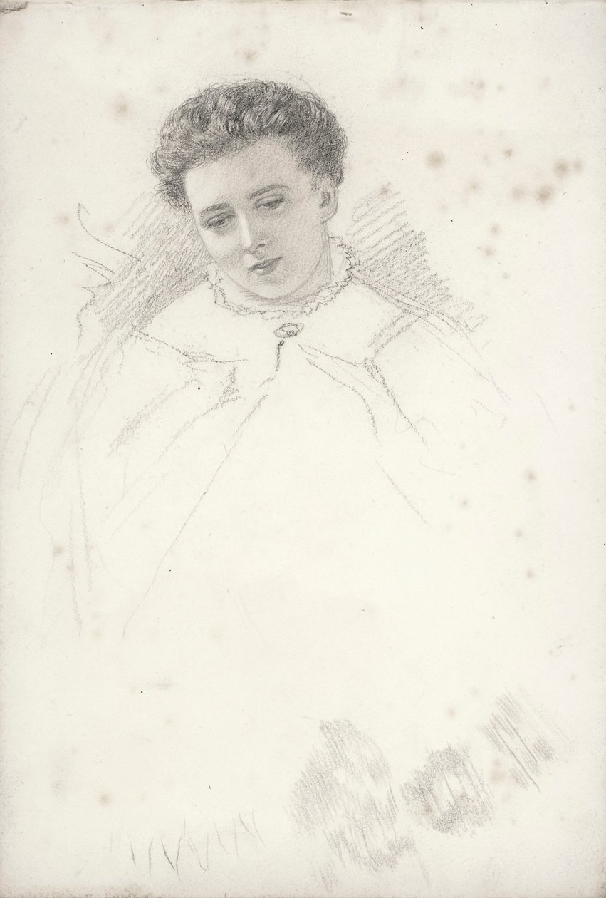 Ritratto incompiuto di una donna da John Brett