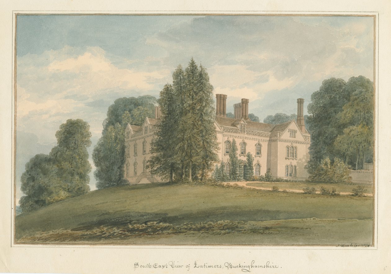 Buckinghamshire - Latimers Hall da John Buckler