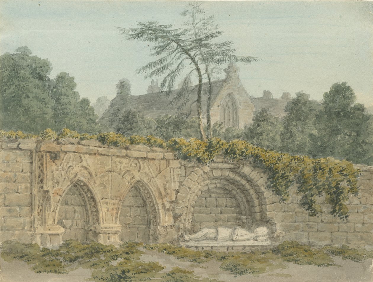 Burton-upon-Trent - Abbazia da John Buckler