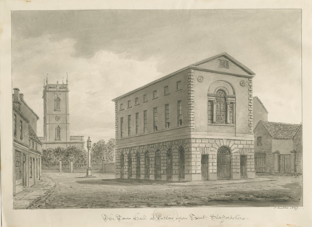 Municipio, Burton-upon-Trent da John Buckler